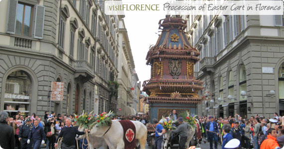 Easter In Florence: Explosion Of The Cart