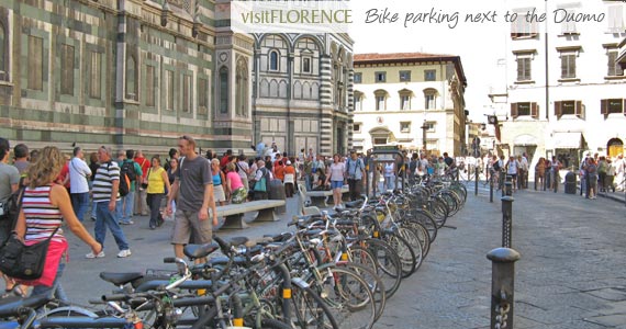 moving around florence by bike