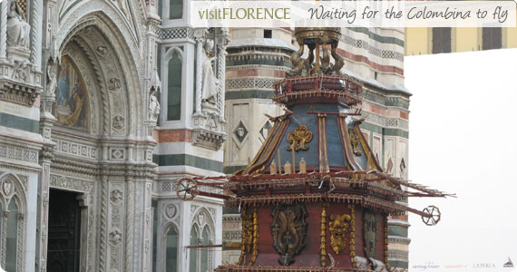 Explosion of the Cart in Florence on Easter Sunday