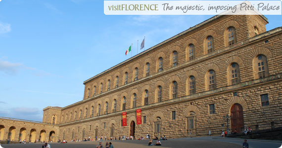 The Palazzo Pitti And Boboli Gardens