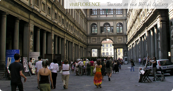 Galleria degli Uffizi a Firenze Galleria degli Uffizi a Firenze