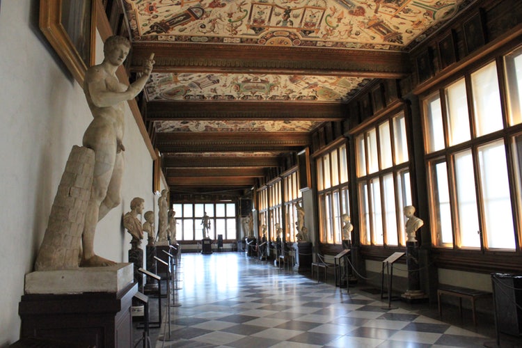 Entrance tickets for Uffizi and Florence Archeological Museum