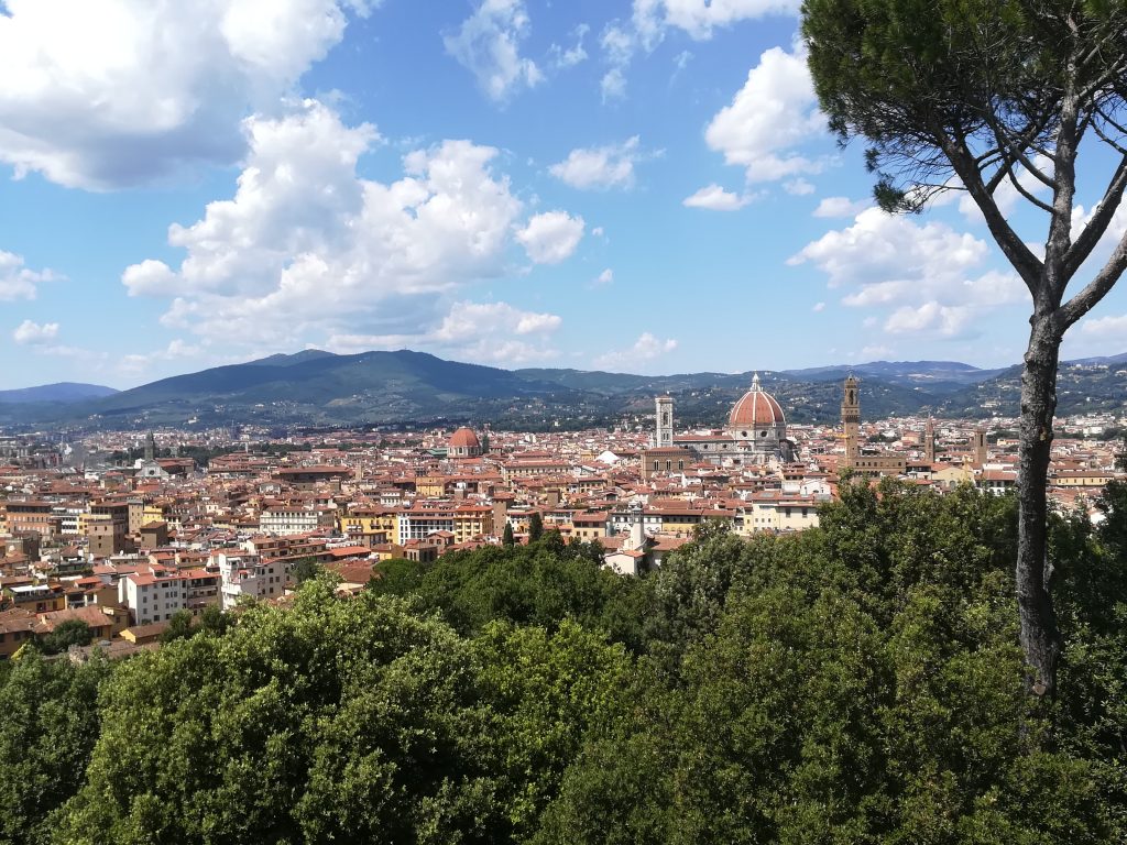 Vista panoramica: Eliseo Mattiacci alla Fortezza di Belvedere